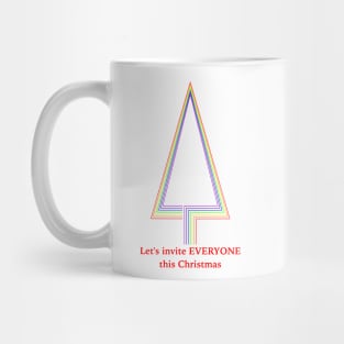 Let's invite EVERYONE this Christmas Mug